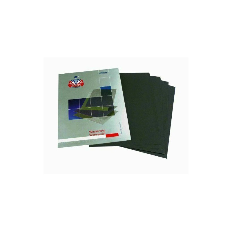 3 Sheets Wet & Dry Sandpaper Fine Grade - Grits included: 2000 3000 5000 Grit