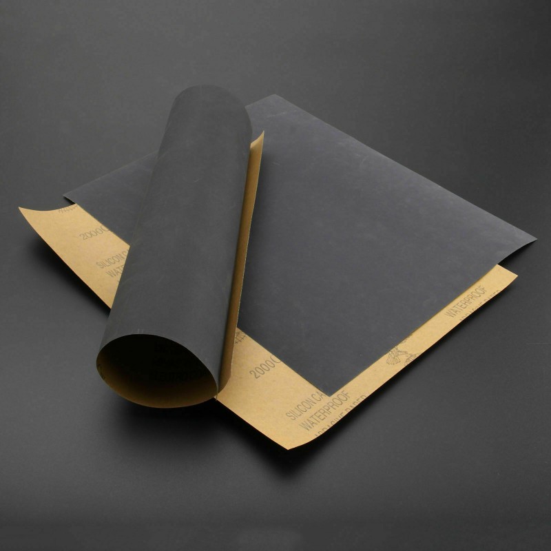 WET & DRY PAPER 1000 1200 1500 2000 2500 3000 5000 8000 GRIT SANDPAPER #KIT